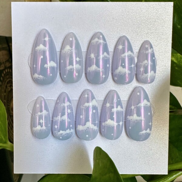 Deluxe Press-On Nails | Starglazed 2.0 (X-Small)