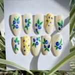 Deluxe Press-On Nails | Berry Me in Gingham (Small)